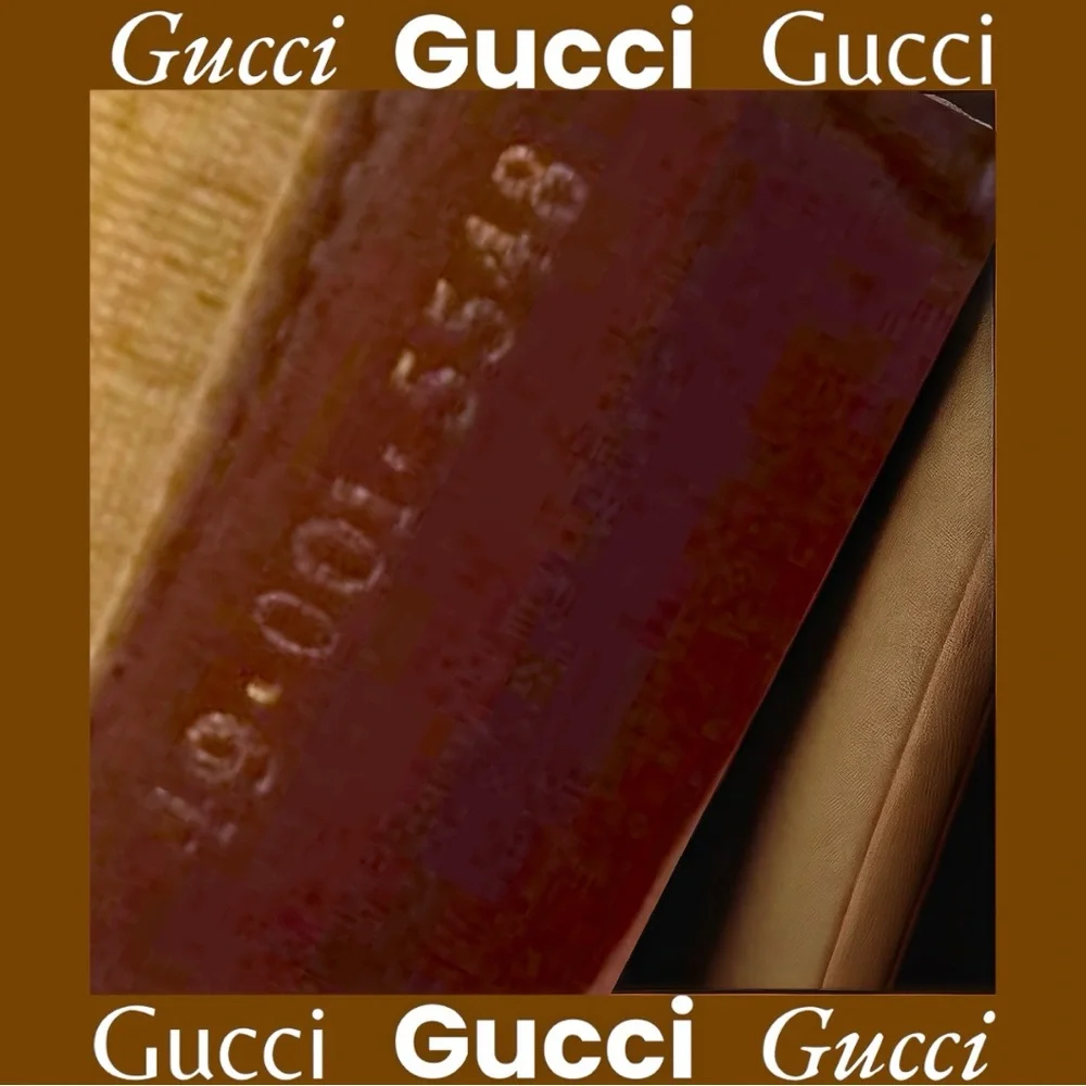 Gucci Cream and Tan Shoulder Bag see pics for callouts, thanks! - Picture 4 of 15